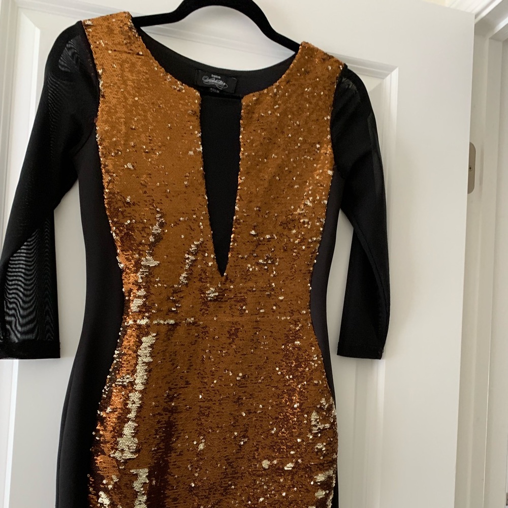 Bebe sequin dress